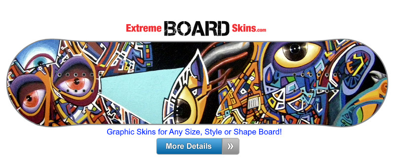 Buy Board Skin Abstract Crack Board Skin