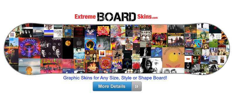 Buy Board Skin Abstract Records Board Skin