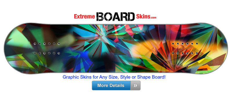 Buy Board Skin Abstract Splash Board Skin