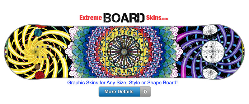Buy Board Skin Abstract Trip Board Skin