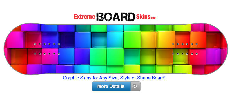 Buy Board Skin Radical Blocks Board Skin